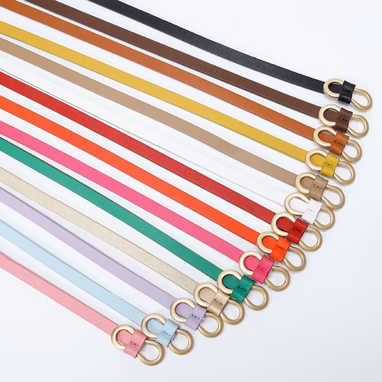 Ladies Luxury PU Belt Women Leather Designer Stretch Waist Belts”