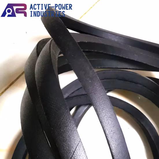V-Belt White Rubber Multi Wedge Adjustable Banded Cogged V Belt
