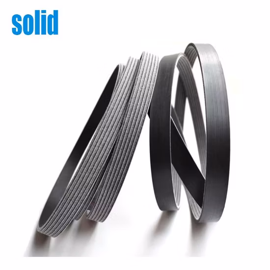 Fabricante de correias nervuradas de fornecimento de correia Poly V 4pk810 para caminhão e ônibus
