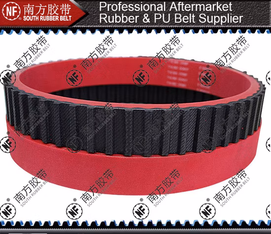 Correia em V com nervuras de borracha industrial poli PVC PU peças de transmissão de motocicleta transportadora de ventilador transportador de dente síncrono Pk sincronismo com nervuras