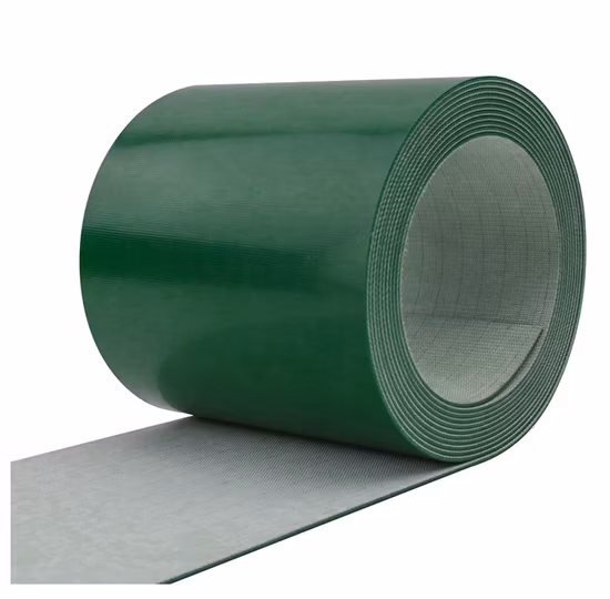PVC personalizado, PU, ​​PE, TPU Vários padrões Logística Fabricantes da indústria alimentícia de cerâmica lisa produzem alimentos